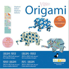  Origami Fridolin Funny Elefánt 20x20 cm 20 lap/csomag kreatív és készségfejlesztő