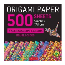 Origami Paper 500 sheets Kaleidoscope Patterns 6" (15 cm) – Tuttle Publishing naptár, kalendárium