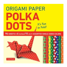 Origami Paper - Polka Dots 6" - 96 Sheets – Tuttle Publishing naptár, kalendárium