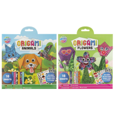  Origami virágok és állatok-többféle kreatív és készségfejlesztő