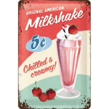 Original American Milkshake Fémtábla dekoráció