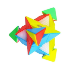 Original Deals Rubik varázspiramis, intelligens stresszoldó játék, 4 színes lány, prémium oktatójáték