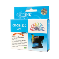 ORINK Brother LC123 tintapatron cyan (utángyártott Orink) nyomtatópatron & toner