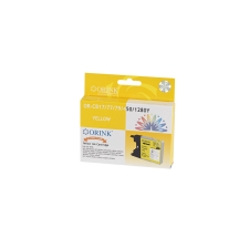 ORINK Brother LC12/LC1240/LC1280XL tintapatron yellow ORINK nyomtatópatron & toner