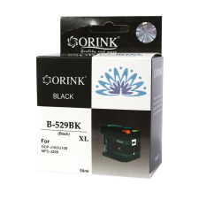 ORINK Brother LC529XL tintapatron black (utángyártott Orink) nyomtatópatron & toner