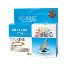 ORINK Canon CLI8 tintapatron cyan ORINK (CAOCLI8CY) nyomtatópatron & toner