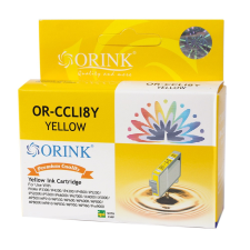 ORINK Canon CLI8 tintapatron yellow ORINK nyomtatópatron & toner