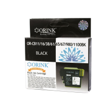 ORINK CB11/LC980/LC1100XL utángyártott Brother tintapatron fekete (BROCB11BK) (BROCB11BK) nyomtatópatron & toner