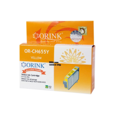 ORINK utángyártott HP 655/CZ112AE tintapatron sárga (HPO655YE) (HPO655YE) nyomtatópatron & toner