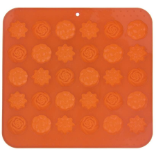 Orion CSOKOR szilikon csokoládé forma 30 narancssárga (151737) sütés és főzés