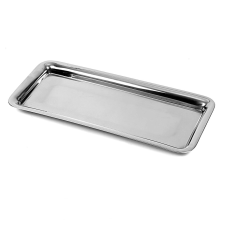 Orion LONG rozsdamentes acél tálca 39x17cm (153495) (orion153495) tányér és evőeszköz