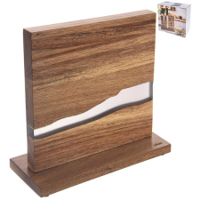 Orion RIVER kétoldalas mágneses késtartó, akác/resin konyhai eszköz