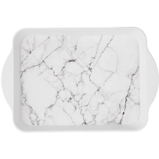 Orion Tiny Tálca, műanyag, 21,5×14 cm, márványmintás konyhai eszköz