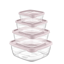 Orion TREND 4 db-os műanyag tárolódoboz készlet papírárú, csomagoló és tárolóeszköz