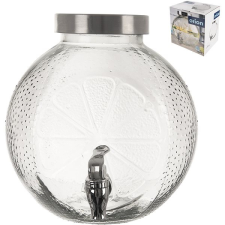 Orion Üveg/fém Citrusos palack, csapos 5,4 l konyhai eszköz