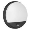 ORNO Agat LED 15W, Kerti Lámpatest Mozgásérzékelővel, 140St, 1100lm, IP54, 4000K, Fekete (AD-OP-6112BLPMR4)