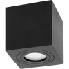 ORNO MEGY DLS GU10 Downlight Max 7W, IP54, Szögletes, Fekete, Alumínium, Négyzet Alakú (AD-OD-6143BGU10)
