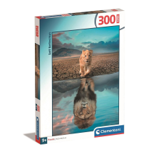 Oroszlán Self Reflection 300 db-os puzzle Clementoni puzzle, kirakós