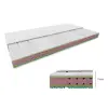  ORRIA hab matrac 25 cm 90 x 200 cm Matracvédő: Matracvédő