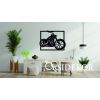 OrsiDekor Chopper motor falikép fából