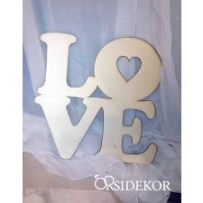 OrsiDekor LOVE felirat dekorációs kellék