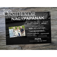 OrsiDekor NAGYPAPÁNAK RETRO Ajándék tábla dekorációs kellék