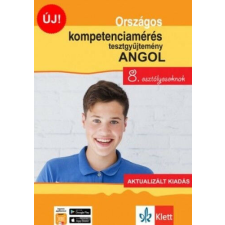 Országos kompetenciamérés tesztgyűjtemény angol - 8. osztályosoknak - Aktualizált kiadás + Ingyenes applikáció tankönyv