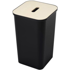 ORTHEX COLLECT szennyeskosár 53 l, fekete + fa fedő bútor