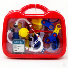  Orvosi táska 9 darabos készlet orvosos játék