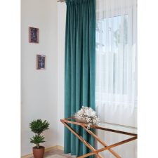  Oscar készfüggöny türkíz dekor 140 cm x 250 cm lakástextília