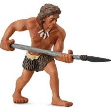 Őskori ember figura játékfigura