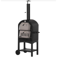 Osom Pizzasütő BBQ 3 szintes grill 63x54x161 cm kemence grillsütő