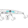  OSP Asura II Suspend 92.5mm 8.4g G01 Ghost Minnow wobbler