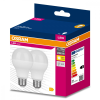 Osram 2PAK LED izzó E27 A60 19W = 150W 2452lm 3000K meleg 200° OSRAM ÉRTÉK