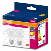 Osram 2PAK LED izzó E27 A60 4,9W = 40W 470lm 3000K meleg 200° OSRAM ÉRTÉK