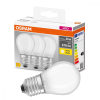 Osram 3db LED izzó E27 P45 4W = 40W 470lm 2700K 300° OSRAM
