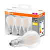 Osram 3PAK LED izzó E27 A60 7W = 60W 806lm 2700K meleg 300° izzószál OSRAM alap