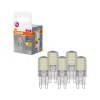 Osram 5x LED izzó kapszula G9 4.2W = 40W 470lm 2700K Meleg 300°-os foglalat Osram