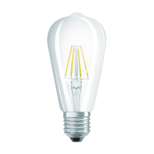 Osram 60 non-dim 7W E27 LED Star Edison Üveg - Meleg fehér izzó