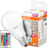 Osram E27 A60 LED izzó 9W = 60W 806lm RGBW 180° OSRAM Star + REMOTE