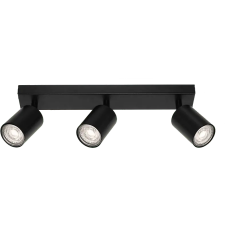 Osram ELEMENTAL LED szpotlámpa, falra szerelhető, forgatható, 3xGU10, fekete (4099854587566) világítás
