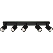 Osram ELEMENTAL LED szpotlámpa, falra szerelhető, forgatható, 5xGU10, fekete (4099854587603) világítás