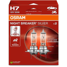 Osram H7 Night Breaker SILVER +100%, 2 db autó izzó, izzókészlet