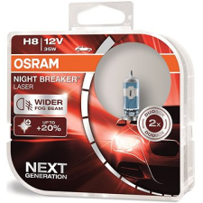 Osram H8 Night Breaker Laser Next Generation +150%, 2 db autó izzó, izzókészlet
