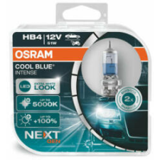 Osram HB4 Cool Blue Intense +100% 5000K halogén izzó 9006CBN-HCB autóalkatrész