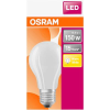 OSRAM HOMELIGHTING 4058075305014 LED EEK D (A - G) E27 Izzólámpa forma 17 W = 150 W Melegfehér (Ø x H) 70.0 mm x 118 mm 1 db (4058075305014)