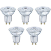OSRAM HOMELIGHTING LED izzó készlet GU10 4,3 W/50 W melegfehér Ø 50 x 52 mm 5 db, OSRAM 4058075090460 (4058075090460)