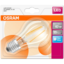 Osram LED FÉNYFORRÁS STAR KÖRTE FILAMENT E27 4W HIDEG izzó