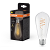 Osram LED izzó, átlátszó, E27, 3,4 W, VINTAGE EDISON, meleg fehér (4058075837027)