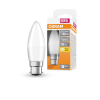 Osram LED izzó B37 gyertya B22d 4.9W = 40W 470lm 2700K Meleg 200° STAR CLASSIC Osram
